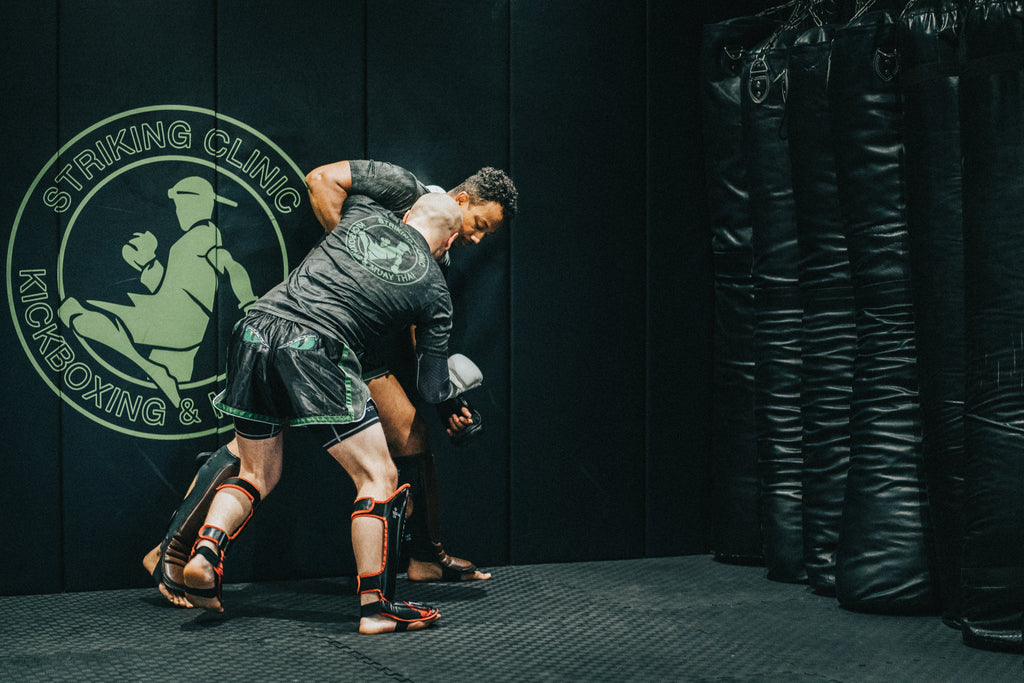 mma class at striking clinic