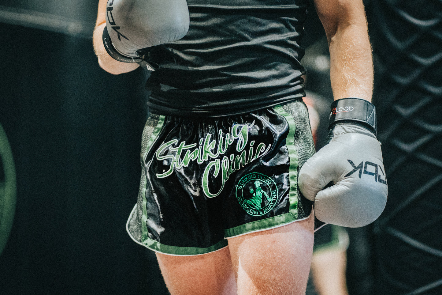 striking clinic muay thai shorts